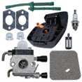 thumbnail image 3 of Fs45 Fs55 Fs55r Carburetor For Shil Fs38 Fs46 Hl45 Fs45c Fs46c Fs55c Fs55rc Km55 Strming Trimm Eater C1q-s97 S202412277088, 3 of 4
