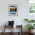 thumbnail image 3 of Art.com Maine, West Branch of the Penobscot River and Mount Katahdin in Baxter State Park, USA Photographic Print by Alan Copson, Brown Frame Wall Art, 23" x 29", 3 of 5