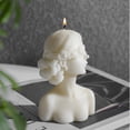 thumbnail image 6 of Hzzsbu 3D Closed Eye Candle 2pcs Cover Eyes Wax Scented Candle Statue Aromatherapy Candle Soap Wax Crafts Home Decoration, 6 of 7