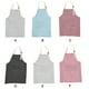 thumbnail image 4 of Unisex Kitchen Front Bolsets Delantal Grasa a prueba de ropa Chef cocinar BIB Outdoor BBQ Server Artist Bakery Restaurante Gadgets Red Eigraketly HA010194-03, 4 of 6