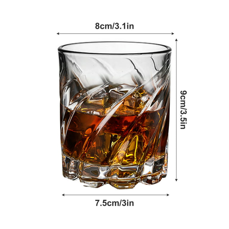 12oz Straight Whiskey Tumbler – Atlantic Crystal