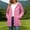 Pink, variant on Women's Rain Jacket Long Lightweight Hooded Windbreaker Raincoat Outdoor Waterproof Trench Coats Travel Jacket Black