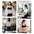 thumbnail image 5 of MANIFIQUE Seamless Waist Trainer for Women, Adjustable 3 Rows Hooks Tummy Control Waist Cincher, Anti-Roll Boned Shapewear Corset, Breathable Body Shaper for Daily Wear Postpartum, 5 of 6