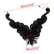 thumbnail image 3 of Collar Falso de Encaje con Clavícula, Accesorio para Disfraz de Halloween para Mujer, con Detalles En Negro y Rojo, Tela Suave y Ligera | Regalo para Fiesta de Máscaras y Festividades., 3 of 6