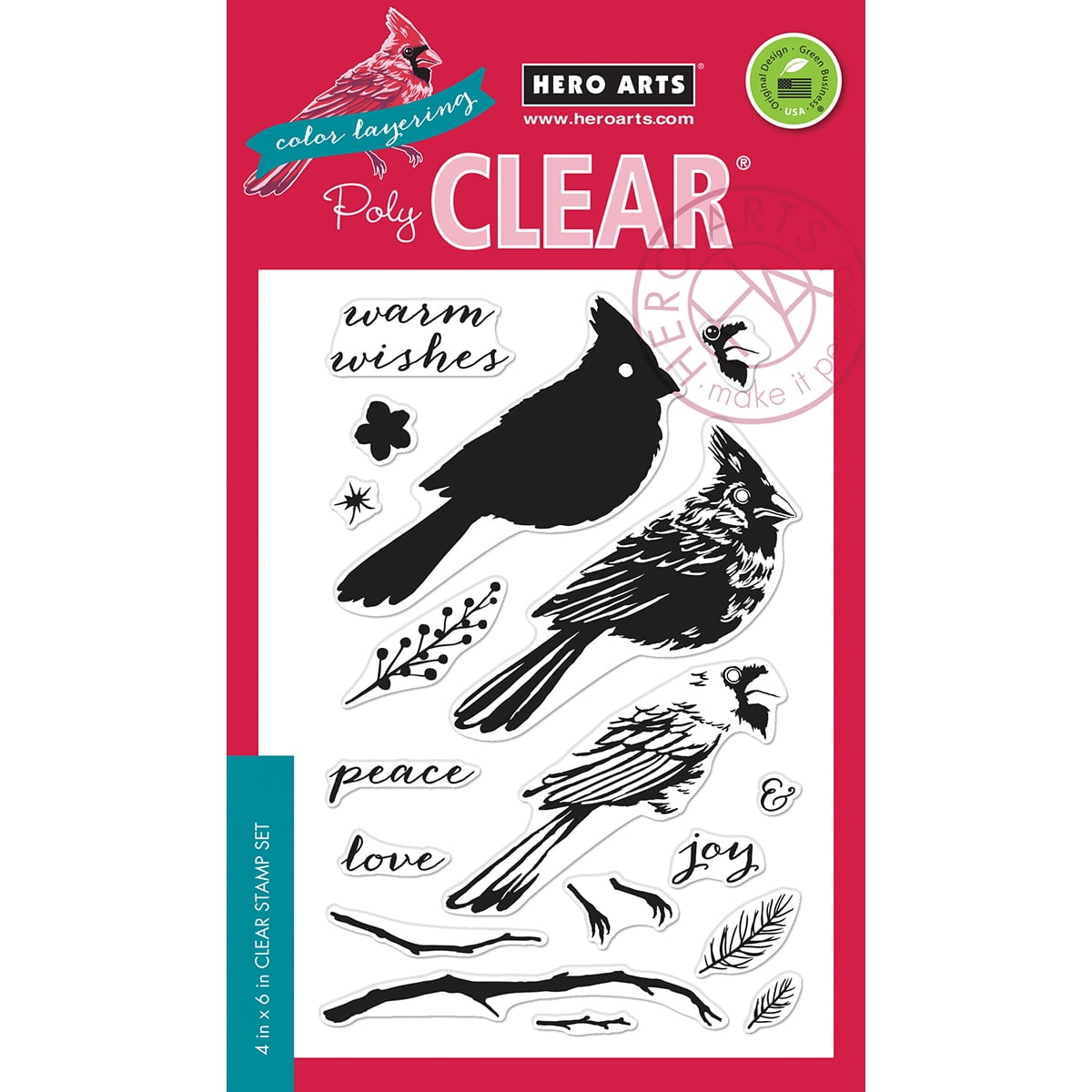 4 by 4 Custom Clear Stamp –