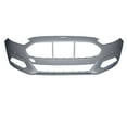 thumbnail image 3 of LABLT Front Bumper Cover Primered W/Park Assist Sensor Hole & Tow Hole for 2013-2016 Fusion, 3 of 5