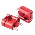 thumbnail image 4 of 22 mm/28 mm 1/8 pulg. 7/8 pulg. Abrazaderas de Montaje en Manillar de Motocicleta Adaptador Elevador CNC Aleación de Aluminio Oro Rojo Negro Gris Azul Plata Para Motocicleta, 4 of 7