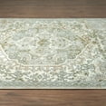 thumbnail image 5 of Abani Savoy Collection Area Rug Mid Century Modern Bedroom Living Room Decor Floor Rug 5 x 8 Beige Green, 5 of 5