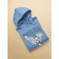 thumbnail image 3 of Rock Poster W Angel Girl  Hoodie Men -Image by Shutterstock, Male Large, 3 of 4