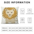 thumbnail image 5 of JEUXUS Lion Home Decor Pillow Cover, Pillowcase, Cushion Cover and Decorative Throw Pillow Cover for Nursery and Kid's Room, 5 of 5