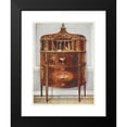 thumbnail image 2 of Edwin Foley 19x24 Black Modern Framed Museum Art Print Titled - Inlaid and Painted Satinwood Writing-Desk Cabinet, Ormolu Mounted (1910 - 1911), 2 of 5