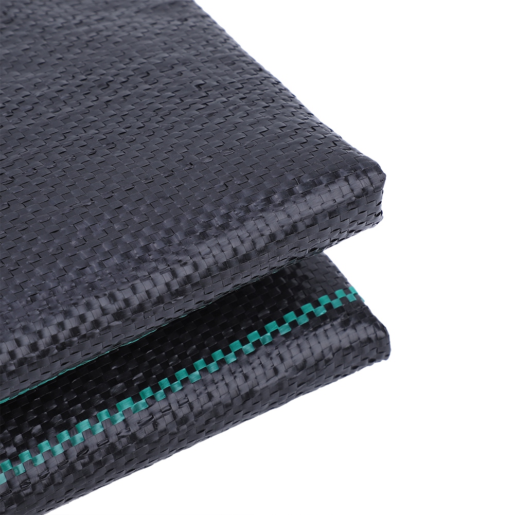 BIMZUC 3.3ft x 33ft Heavy Duty Weed Barrier Fabric Landscape Ground Cover Membrane for Garden Flower Beds and Pathways UV Resistant High Permeability Geotextile 1m x 10m Black