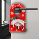 thumbnail image 5 of Adorno de manija de puerta de Navidad Fiudx Letrero de madera Colgante, 5 of 6