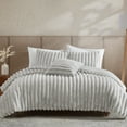 thumbnail image 3 of Everett Gray 4pc Comforter Set Riverbrook Home Everett Collection Grey - King - 4 Piece, 3 of 5