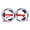 B, variant on Soccer Themed Headband And Sunglasses Set for Game Viewing Parties, Photo Booth Props, Cheerleading Favors, Fun Shaking Spring Soccer Accessories for Fans, Party Decoration Prop *1
