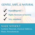 thumbnail image 3 of Caribbean Silk Natural Face Cleansing Sponge, Gentle on All Skin Types for Kids & Adult, 1 pc by LatherGreen, 3 of 6