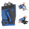 thumbnail image 1 of Guantes De Medio Dedo, Resistentes Al Desgaste, Guantes De Medio Dedo Para Ciclismo, Antideslizantes Ajustables, Un Par Para Hombres ANGGREK Otros, 1 of 8
