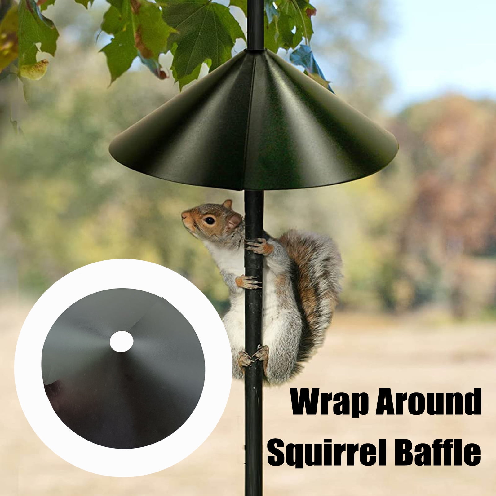 Prevents Rust NEW Squirrel Stumper Squirrel Proof Bird Feeder 3 lb Capacity 