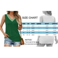 thumbnail image 6 of MOSHU Color Block Tank Tops for Women Casual Loose Tops Summer V Neck Sleeveless Shirts Basic Trendy Tunic Tops, 6 of 6