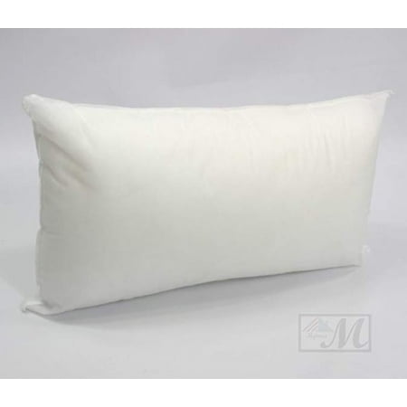 12 X 24 Inches Pillow Sham Stuffer White Rectangular
