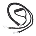 thumbnail image 1 of WEUVEB 2Pcs Dog Leash Double Handles in Black for Pet Control with Heavy Pulling Capacity, 1 of 8
