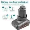 thumbnail image 4 of 12V 6.0Ah Lithium-Ion Battery Replacement for Ridgid Power Tools R82007, R82008, R82008N, R82009, 4 of 7