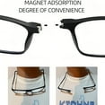thumbnail image 2 of Magnetic Reading Glasses for Men or Women,Flexible Presbyopia Glasses,Blue Light Glasses, 2 of 5
