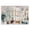 Barcelona pastel facade corner, variant on Stupell Industries Industrial LA Airport Structure Black Framed Giclee Art, 18 x 12, by Scott Stulberg