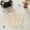 Beige#3858, variant on Silicone Heat Resistant Mats Set of 2 – Food Grade Non Slip Flexible Trivets for Hot Pots, Pans and Coffee Cups, Countertop Heat Protection Pads, 6.69 x 6.69 in, Multicolor