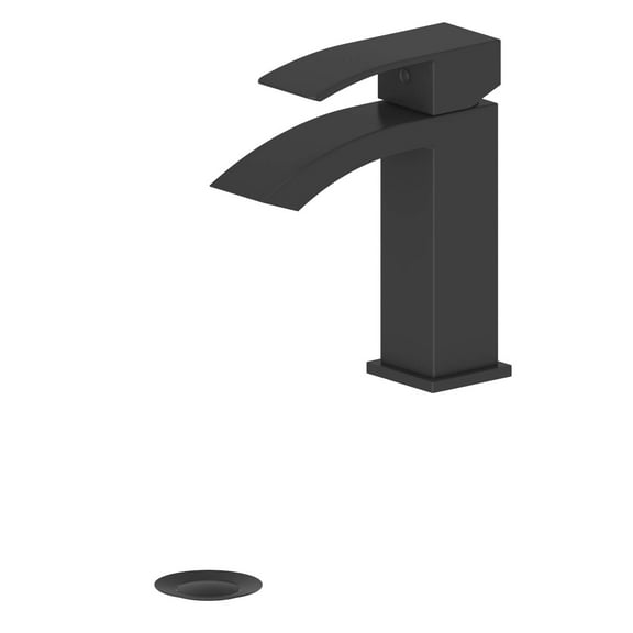 ZLINE Zephyr Bath Faucet in Electric Matte Black