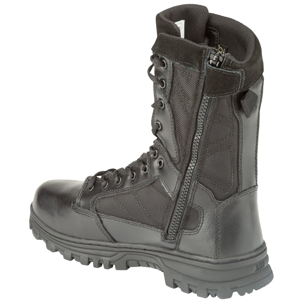 5.11 Work Gear EVO 8-Inch Waterproof Boots, Side Zip Access, Full-Length EVA Midsole, Black, 9/Regular, Style 12312 - image 4 of 4
