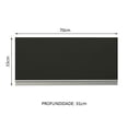 thumbnail image 2 of Alacena Gabinete Superior Cocina Madesa Glamy 70cm BN, 2 of 5