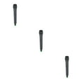 thumbnail image 1 of stanreset Artificial Handheld Microphone Kid Stage Performance Party Portable Simulation Plastic Mic Props Detectable Toy Big Tube Black 3Set, 1 of 6