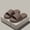 Brown, variant on Non-slip EVA Thick Sole Slide Sandals Simple Stripe Strap Slippers Lightweight Comfortable Indoor Outdoor Footwear Mint Green 40