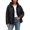 Black, variant on Winter Coats for Women Quilted Ladies Jacket Padded Hooded Zip up Coat Lightweight Warm Outerwear with Pockets Casual Ladies Clothing Winter Fashion Jacket Daily Wear, Black, M