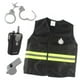 thumbnail image 2 of Conjunto De Disfraces De Policía De Oficial De Policía Disfraces De Juguete Para Niños En Edad Preescolar Accesorios De Drama SM SunniMix Disfraz de juego de simulación, 2 of 8