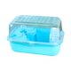 thumbnail image 4 of Casa de jaula de hámster, casa de juego de ejercicios, ratones de hábitat de ventilación y ventilación y hábitat de rata para conejitos de conejillos azul, 4 of 8