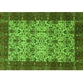 thumbnail image 1 of Ahgly Company Indoor Rectangle Abstract Green Modern Area Rugs, 2' x 5', 1 of 4