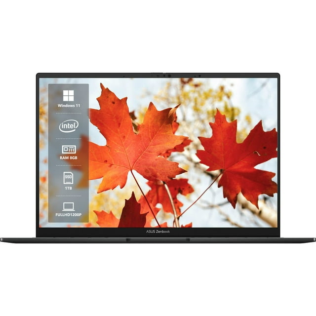 ASUS ZenBook 14 OLED 14 Pouces FHD+ Ordinateur Portable à Écran Tactile, Intel Ultra 5 125H 14-Core, 8 Go DDR5, 1 To SSD, Windows 11 Famille, Copilote AI, Webcam FHD, Autonomie de 15 Heures