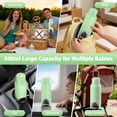 thumbnail image 4 of Portable Baby Bottle Warmer for Travel, 120W Fast Heating Breast Milk Warmer with 12000mAh Battery, 500ml, 2 Modes & Temp Control, On-the-Go Warmer with Cleaning Brush (Green) for Newborns & Infants, 4 of 10