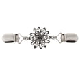thumbnail image 2 of Clips de Chal Floral Cadena Soledad Broche Premium Collar Pins para Mujer, 2 of 6