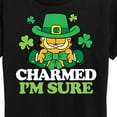 thumbnail image 3 of Garfield - Charmed I'm Sure - Women's Short Sleeve Graphic T-Shirt, 3 of 5