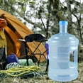 thumbnail image 4 of Leojiow 0.8/1.3 Gallon Water Bottle With Cover Big Water Bottle With Cover Gym Water Bottle With Handle Gallon Water Jug (101/170 Oz Transparent) Outdoor Handle Large Capacity Water One Size, 4 of 5