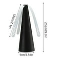 thumbnail image 3 of SDJMa Outdoor Fly Repellent Fan, Outside or Inside Table use, Fly Spinner with 3 Holographic Blades + 3 Replacemaent Blades, for Picnic Patio Home, Battery Operated, Tabletop, 3 of 7