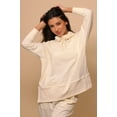 thumbnail image 5 of Women's Allergy-Free Fifi Funnel Neck Pullover ( Size: L | Color: Natural ), 5 of 5