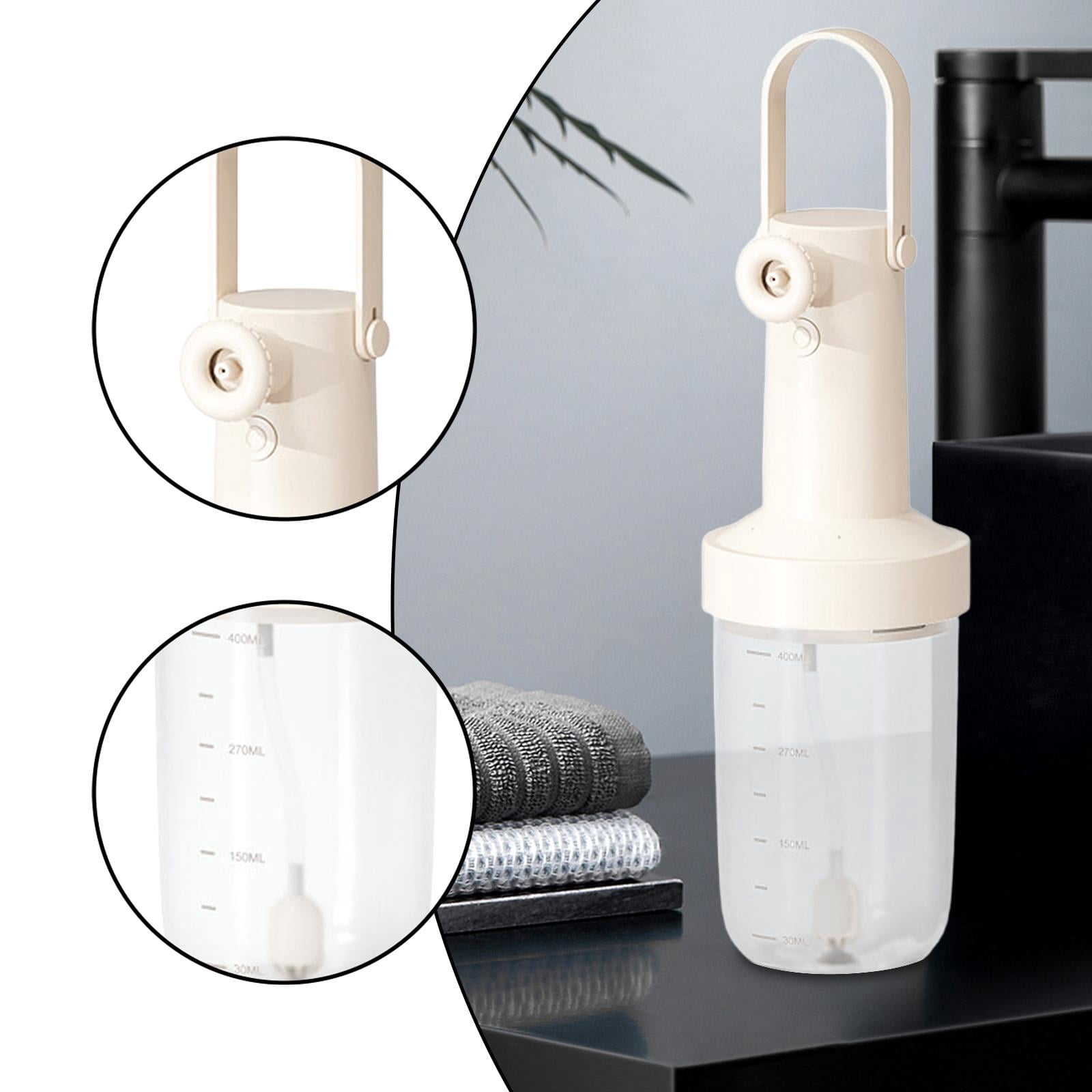balikha Electric Dog Shampoo Foamer Automatic Foaming Soap Dispenser Rechargeable Facial Cleanser Foamer Dog Grooming Shampoo Frother