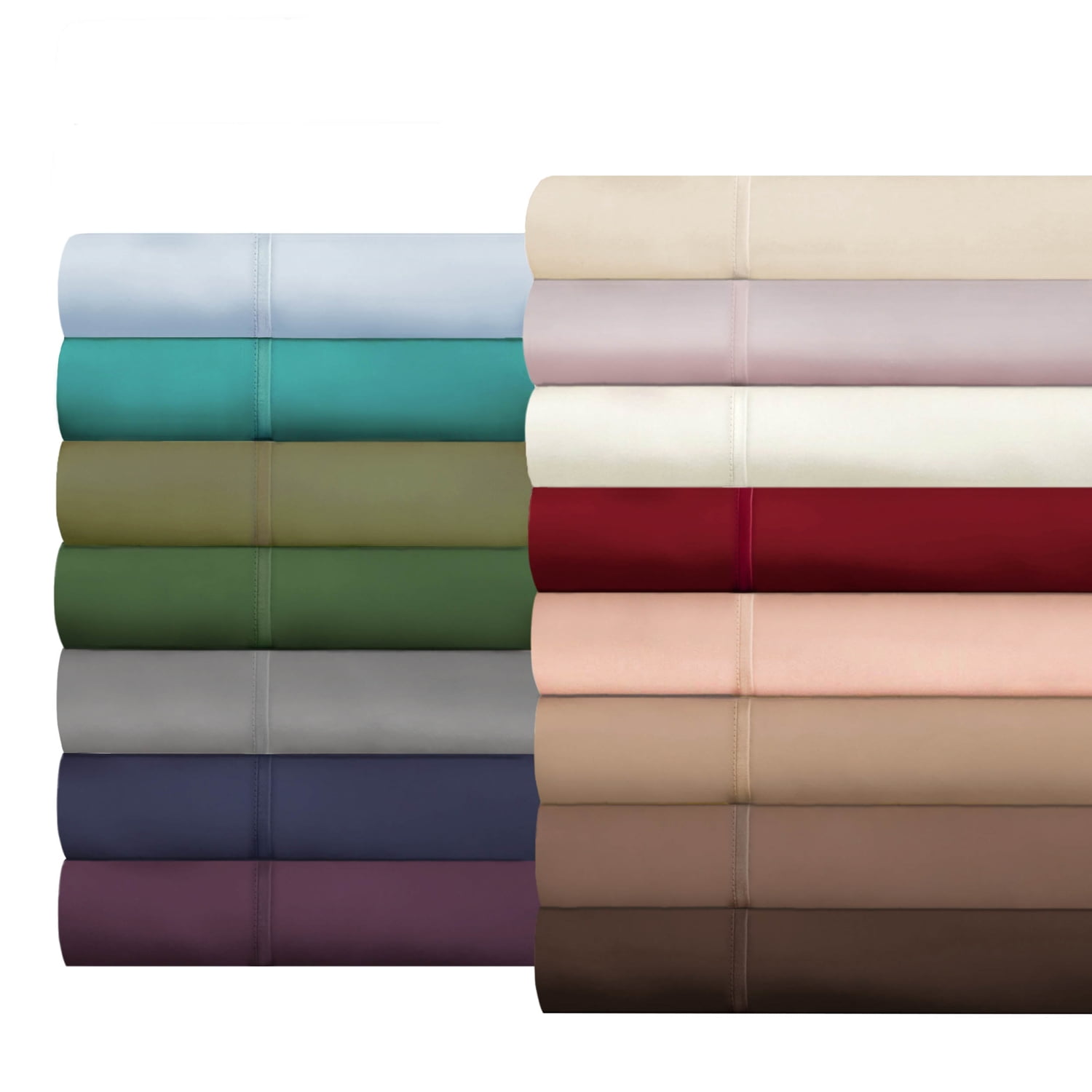 Superior 4-Piece Modern Ivory Egyptian Cotton Sheet Set, King