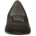 thumbnail image 6 of Bandolino Womens Franci Closed Toe Wedge Pumps, Black, Size 8.0 iSNx, 6 of 7