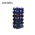 thumbnail image 3 of Cateissary 36 Piezas Ventana Pared Techo Adorno de Navidad Hotel Apartamento Árbol Colgante Colgante Festival Decoración 4cm Diámetro Kits de decoración para fiestas Azul Cateissary HA071347-05B, 3 of 6