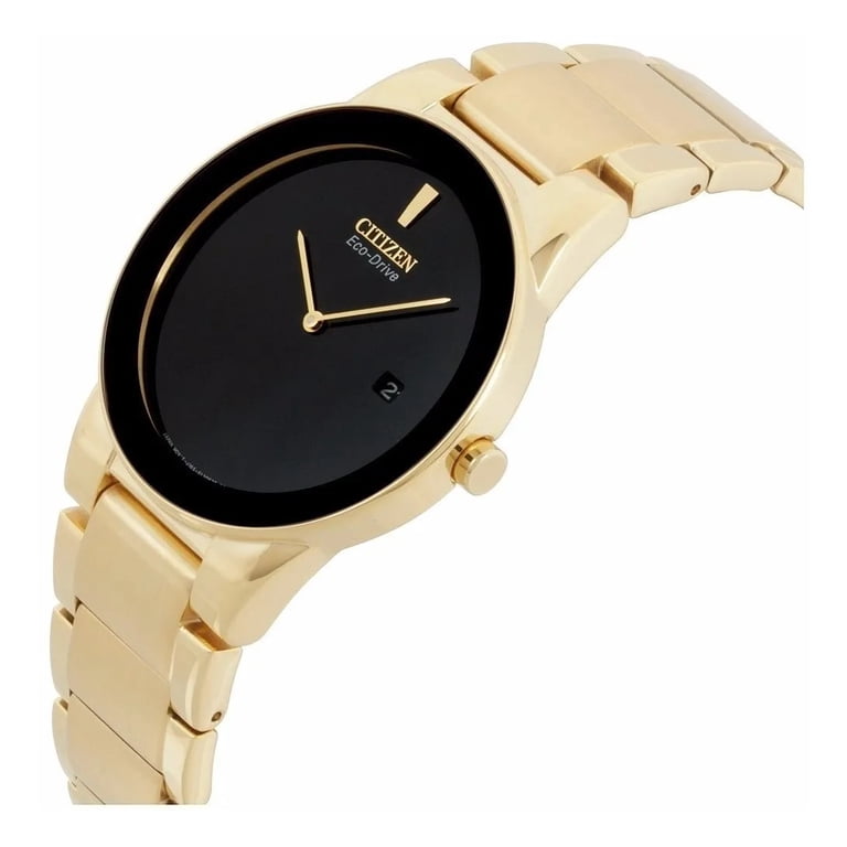 CITIZEN, Men's Eco-Drive Axiom Gold-Tone Watch AU1062-56E, 40mm
